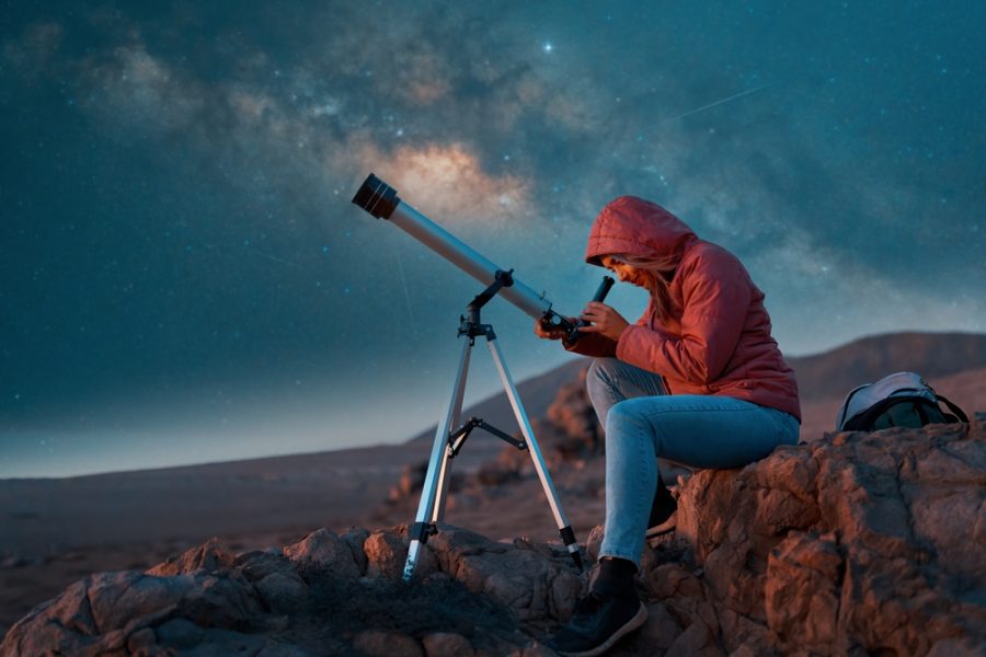 Stargazing on a jeep safari in Hurghada